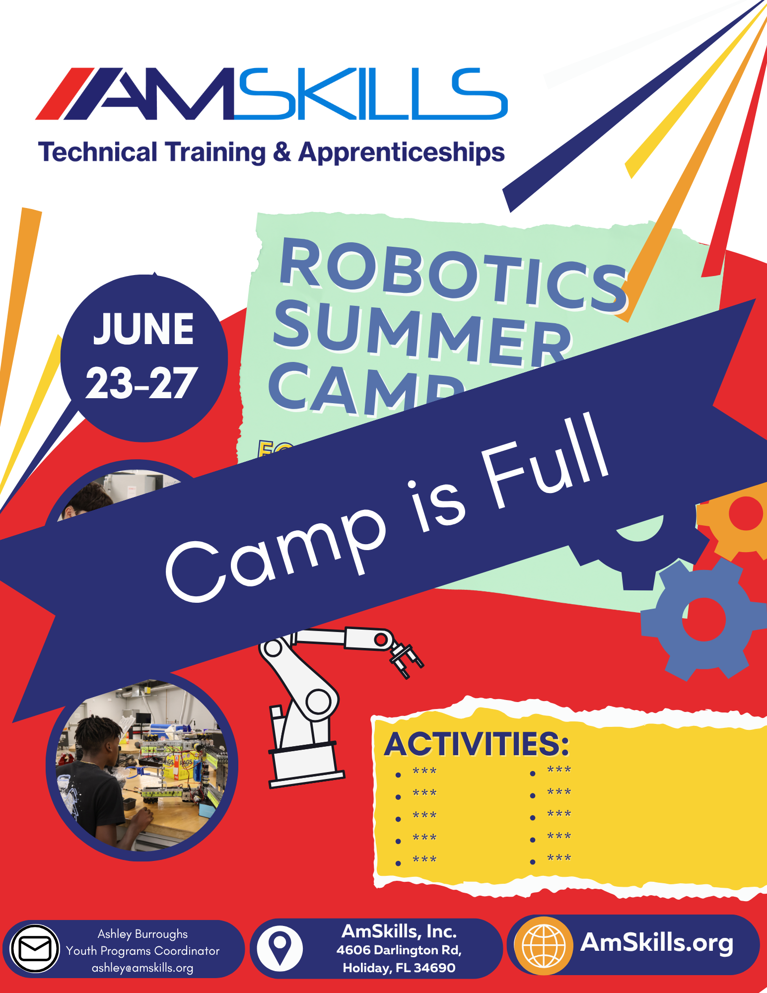 DAR Robotics Summer Camp